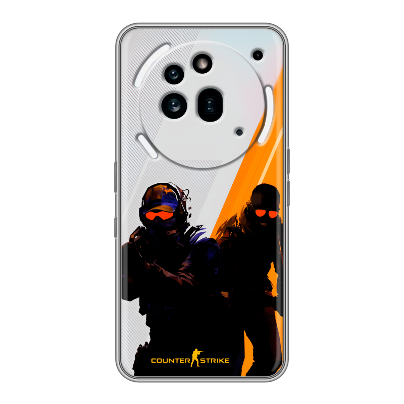 Силиконовый чехол на Nothing Phone (3a) Pro с принтом Контер страйк Counter strike Силиконовый чехол на Nothing Phone (3a) Pro с принтом Контер страйк Counter strike