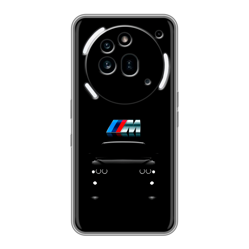 Силиконовый чехол на Nothing Phone (3a) Pro с принтом БМВ BMW Силиконовый чехол на Nothing Phone (3a) Pro с принтом БМВ BMW