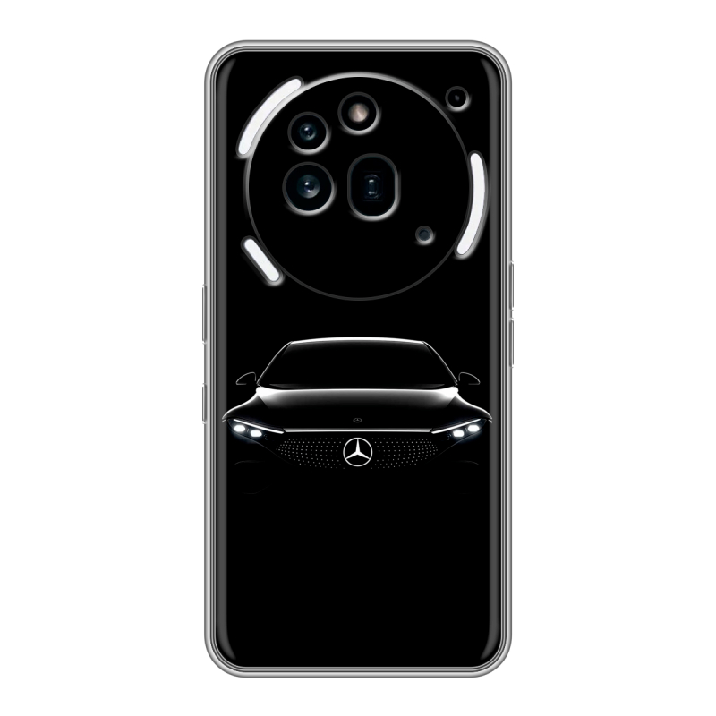 Силиконовый чехол на Nothing Phone (3a) Pro с принтом Mercedes Мерседес Силиконовый чехол на Nothing Phone (3a) Pro с принтом Mercedes Мерседес