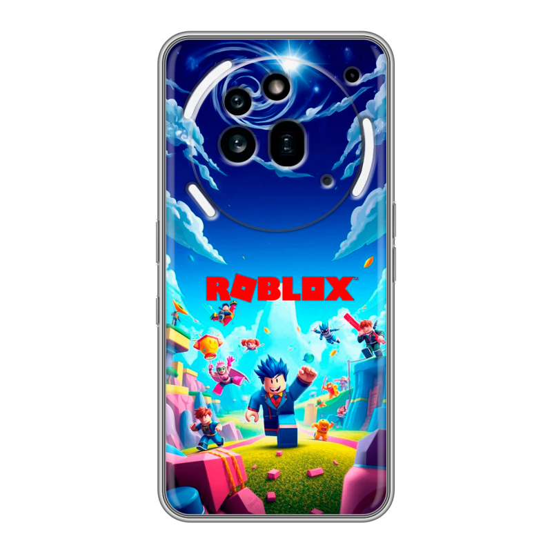 Силиконовый чехол на Nothing Phone (3a) Pro с принтом Roblox Роблокс Силиконовый чехол на Nothing Phone (3a) Pro с принтом Roblox Роблокс