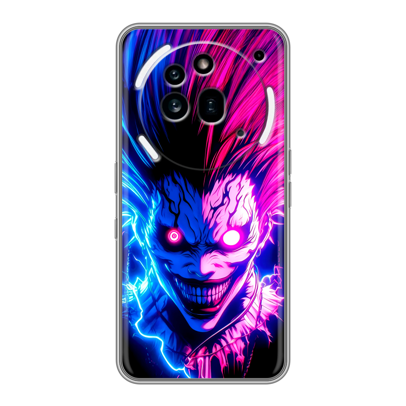 Силиконовый чехол на Nothing Phone (3a) Pro с принтом Death note Тетрадь смерти Силиконовый чехол на Nothing Phone (3a) Pro с принтом Death note Тетрадь смерти