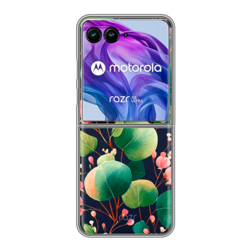 Пластиковый чехол на Motorola Razr 50 Ultra с принтом женский Пластиковый чехол на Motorola Razr 50 Ultra с принтом женский