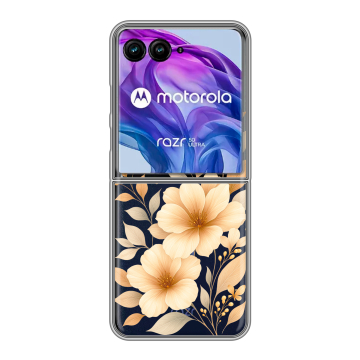 Пластиковый чехол на Motorola Razr 50 Ultra с принтом для девушки Пластиковый чехол на Motorola Razr 50 Ultra с принтом для девушки