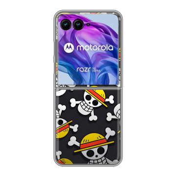 Пластиковый чехол на Motorola Razr 50 Ultra с принтом One Piece Ван Пис Пластиковый чехол на Motorola Razr 50 Ultra с принтом One Piece Ван Пис