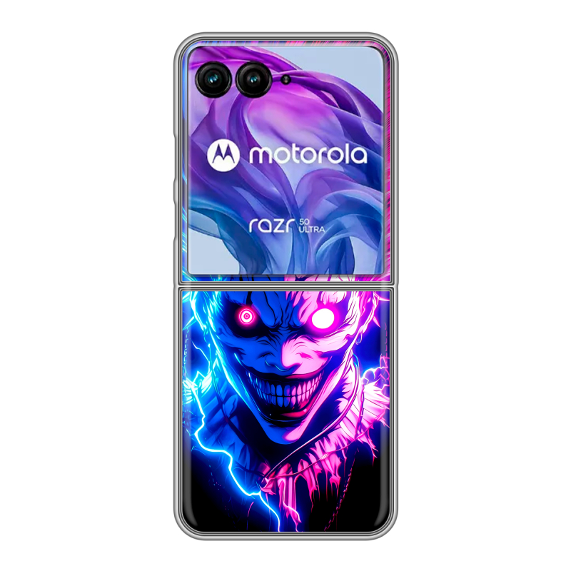 Пластиковый чехол на Motorola Razr 50 Ultra с принтом Death note Тетрадь смерти Пластиковый чехол на Motorola Razr 50 Ultra с принтом Death note Тетрадь смерти