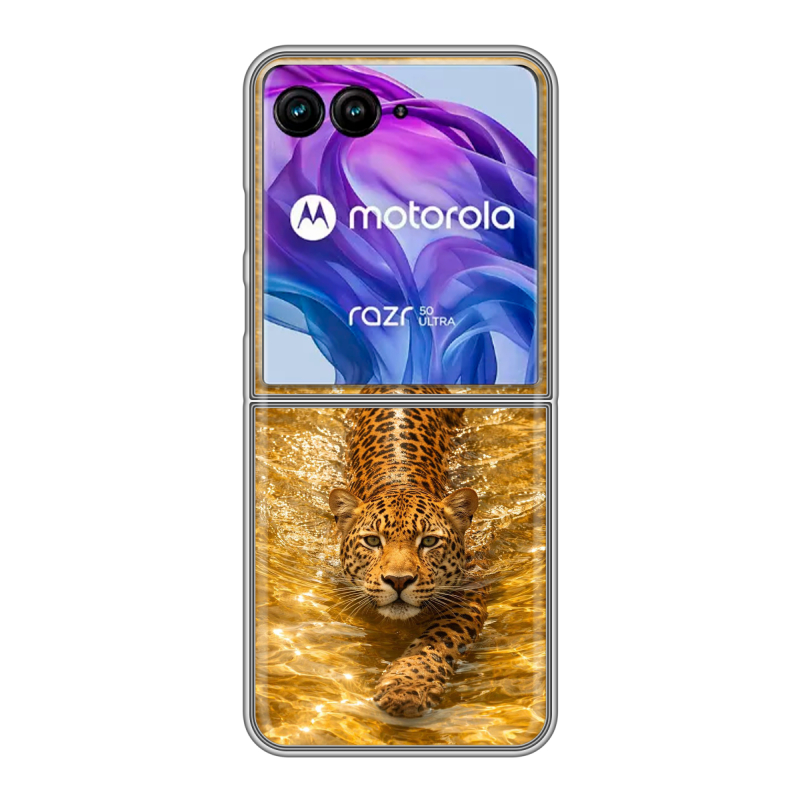 Пластиковый чехол на Motorola Razr 50 Ultra с принтом женский Пластиковый чехол на Motorola Razr 50 Ultra с принтом женский