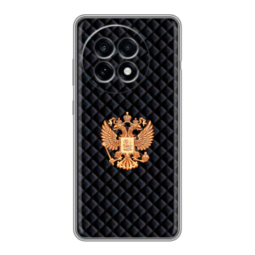 Силиконовый чехол на OnePlus 13R с принтом Герб России принт Силиконовый чехол на OnePlus 13R с принтом Герб России принт