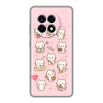 Силиконовый чехол на OnePlus 13R с принтом Hello Kitty Хелоу Кити