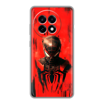 Силиконовый чехол на OnePlus 13R с принтом человек паук spiderman