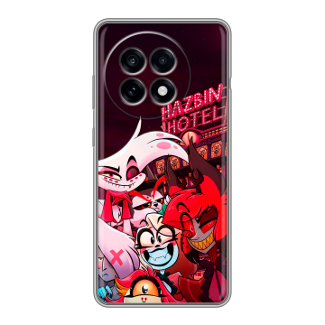 Силиконовый чехол на OnePlus 13R с принтом Hazbin Hotel Отель Хазбин Силиконовый чехол на OnePlus 13R с принтом Hazbin Hotel Отель Хазбин