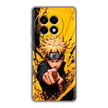 Силиконовый чехол на OnePlus 13R с принтом Naruto Наруто
