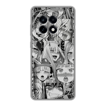 Силиконовый чехол на OnePlus 13R с принтом Ahegao Ахегао Аниме Силиконовый чехол на OnePlus 13R с принтом Ahegao Ахегао Аниме