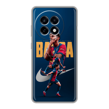 Силиконовый чехол на OnePlus 13R с принтом Барселона Barca Yamal 
