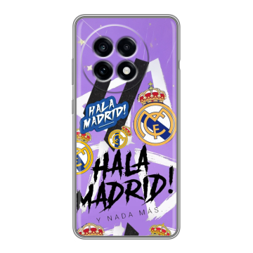 Силиконовый чехол на OnePlus 13R с принтом Real Madrid Реал Мадрид
