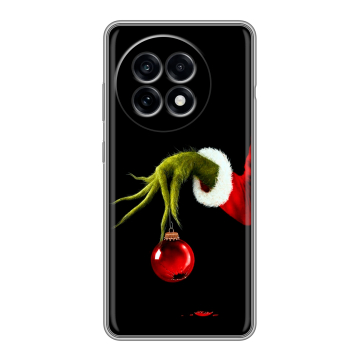 Силиконовый чехол на OnePlus 13R с принтом Новый год Гринч Силиконовый чехол на OnePlus 13R с принтом Новый год Гринч