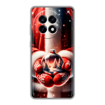 Силиконовый чехол на OnePlus 13R с принтом Новый год Силиконовый чехол на OnePlus 13R с принтом Новый год