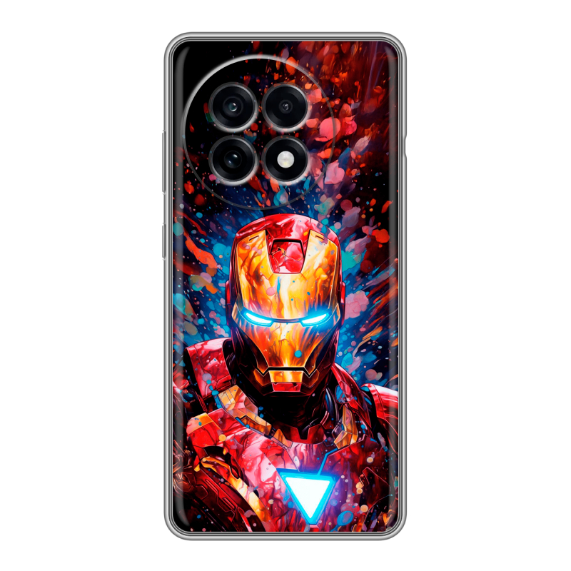 Силиконовый чехол на OnePlus 13R с принтом Железный человек Ironman Силиконовый чехол на OnePlus 13R с принтом Железный человек Ironman