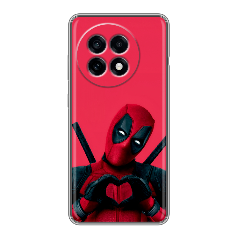 Силиконовый чехол на OnePlus 13R с принтом Дедпул Deadpool Силиконовый чехол на OnePlus 13R с принтом Дедпул Deadpool
