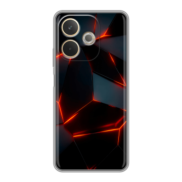 Силиконовый чехол на OPPO A5 Pro с принтом Яркие абстракции Силиконовый чехол на OPPO A5 Pro с принтом Яркие абстракции