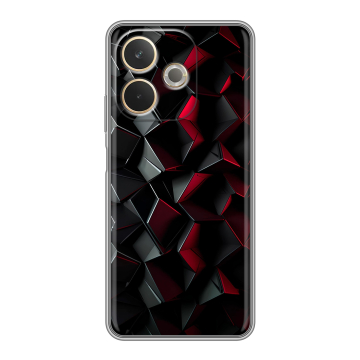 Силиконовый чехол на OPPO A5 Pro с принтом Абстракция