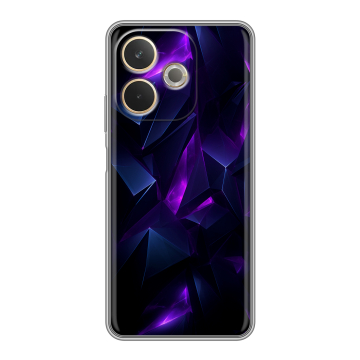 Силиконовый чехол на OPPO A5 Pro с принтом Абстракиция