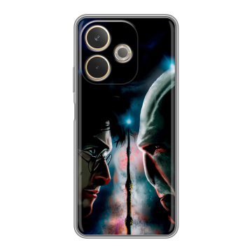 Силиконовый чехол на OPPO A5 Pro с принтом Гарри Поттер Harry Potter