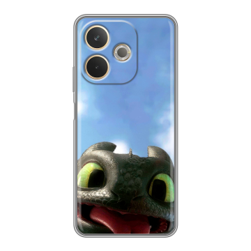 Силиконовый чехол на OPPO A5 Pro с принтом Как приручить дракона
