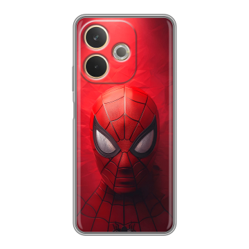 Силиконовый чехол на OPPO A5 Pro с принтом Spiderman Человек паук