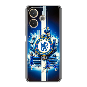 Силиконовый чехол на OPPO A5 Pro с принтом Chelsea Челси