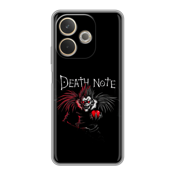 Силиконовый чехол на OPPO A5 Pro с принтом Death note Тетрадь смерти