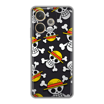 Силиконовый чехол на OPPO A5 Pro с принтом One Piece Ван Пис