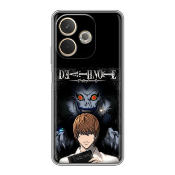 Силиконовый чехол на OPPO A5 Pro с принтом Death note Тетрадь смерти