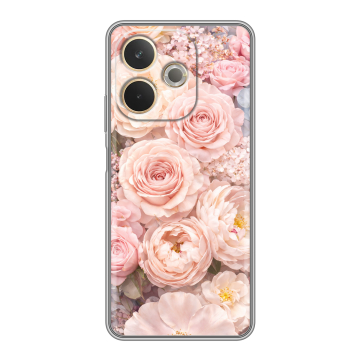 Силиконовый чехол на OPPO A5 Pro с принтом женский