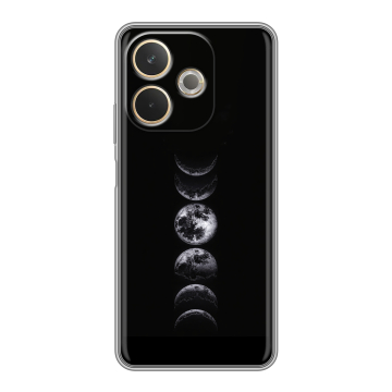 Силиконовый чехол на OPPO A5 Pro с принтом женский