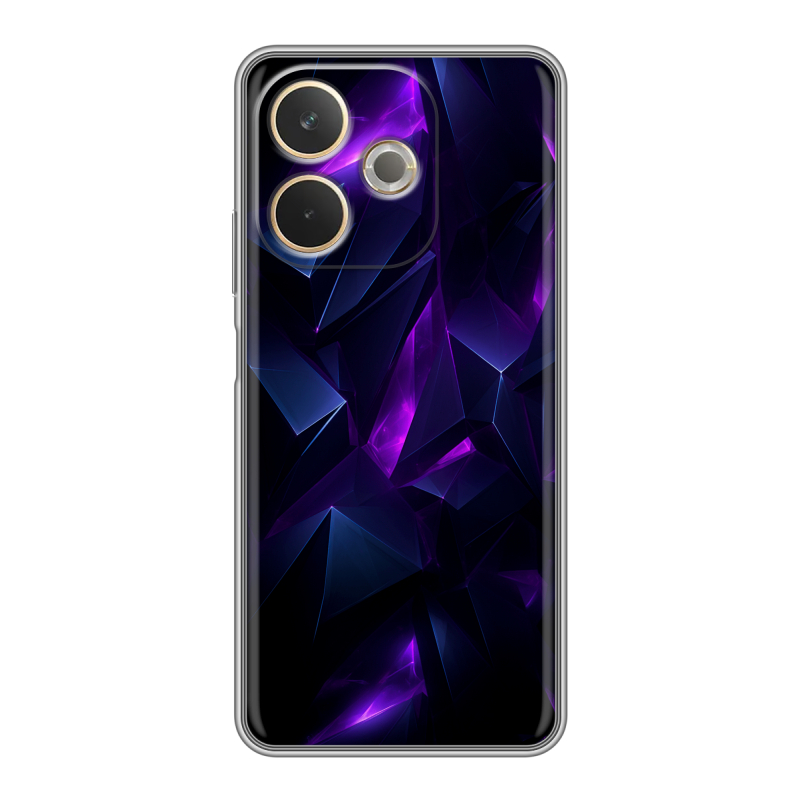 Силиконовый чехол на OPPO A5 Pro с принтом Абстракиция Силиконовый чехол на OPPO A5 Pro с принтом Абстракиция