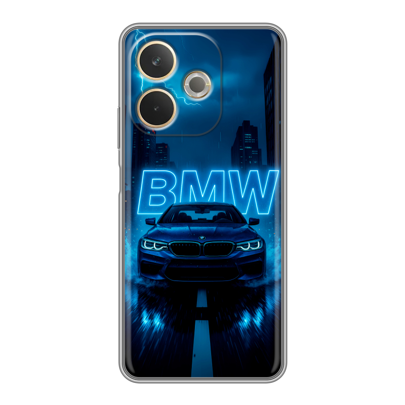 Силиконовый чехол на OPPO A5 Pro с принтом BMW БМВ Силиконовый чехол на OPPO A5 Pro с принтом BMW БМВ