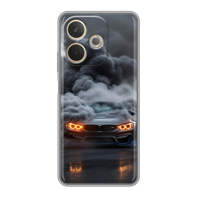 Силиконовый чехол на OPPO A5 Pro с принтом BMW БМВ Силиконовый чехол на OPPO A5 Pro с принтом BMW БМВ