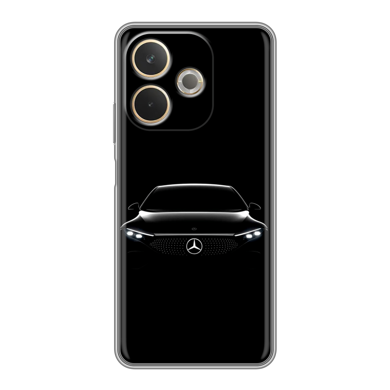 Силиконовый чехол на OPPO A5 Pro с принтом Mercedes Мерседес Силиконовый чехол на OPPO A5 Pro с принтом Mercedes Мерседес