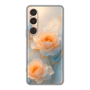 Силиконовый чехол на Sony Xperia 1 VI с принтом Женский Силиконовый чехол на Sony Xperia 1 VI с принтом Женский