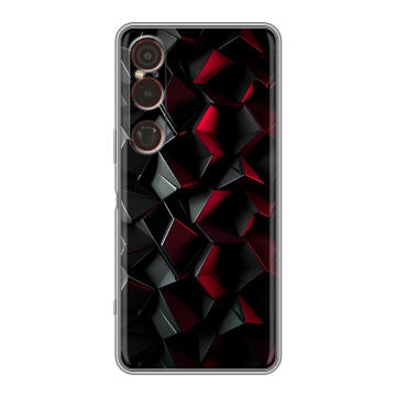 Силиконовый чехол на Sony Xperia 1 VI с принтом Абстракция Силиконовый чехол на Sony Xperia 1 VI с принтом Абстракция
