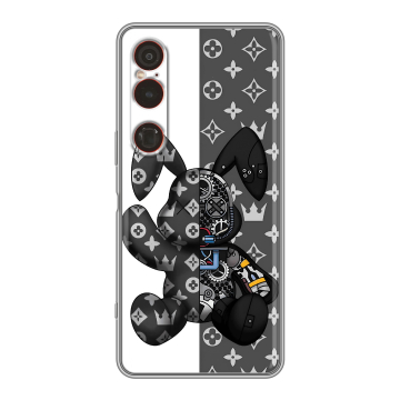 Силиконовый чехол на Sony Xperia 1 VI с принтом Луи робот Силиконовый чехол на Sony Xperia 1 VI с принтом Луи робот