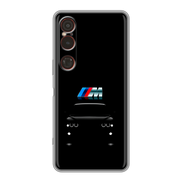 Силиконовый чехол на Sony Xperia 1 VI с принтом БМВ BMW Силиконовый чехол на Sony Xperia 1 VI с принтом БМВ BMW