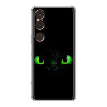 Силиконовый чехол на Sony Xperia 1 VI с принтом Как приручить дракона Силиконовый чехол на Sony Xperia 1 VI с принтом Как приручить дракона