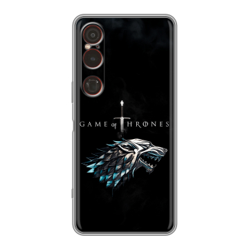 Силиконовый чехол на Sony Xperia 1 VI с принтом Игра Престолов Game Thrones Силиконовый чехол на Sony Xperia 1 VI с принтом Игра Престолов Game Thrones