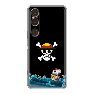 Силиконовый чехол на Sony Xperia 1 VI с принтом One Piece Ван Пис Силиконовый чехол на Sony Xperia 1 VI с принтом One Piece Ван Пис