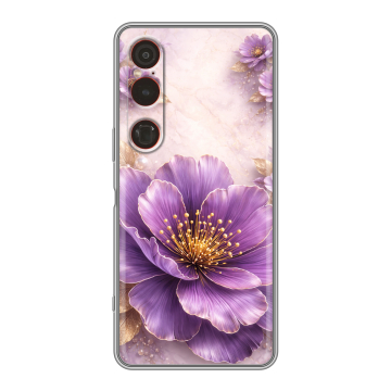 Силиконовый чехол на Sony Xperia 1 VI с принтом женский Силиконовый чехол на Sony Xperia 1 VI с принтом женский