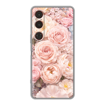 Силиконовый чехол на Sony Xperia 1 VI с принтом женский Силиконовый чехол на Sony Xperia 1 VI с принтом женский