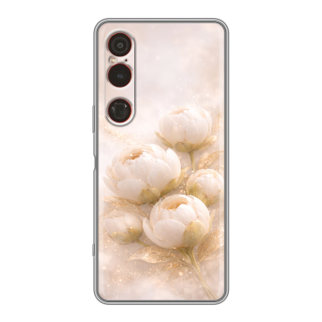 Силиконовый чехол на Sony Xperia 1 VI с принтом женский Силиконовый чехол на Sony Xperia 1 VI с принтом женский