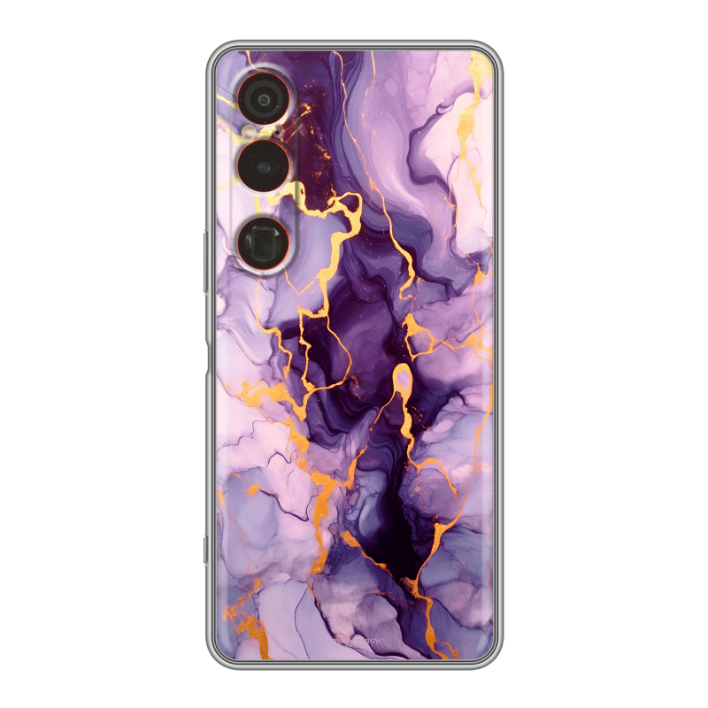 Силиконовый чехол на Sony Xperia 1 VI с принтом Мрамор Силиконовый чехол на Sony Xperia 1 VI с принтом Мрамор