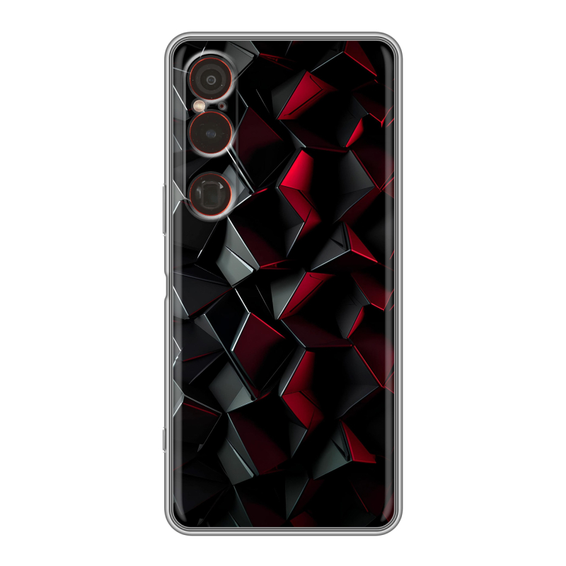 Силиконовый чехол на Sony Xperia 1 VI с принтом Абстракция Силиконовый чехол на Sony Xperia 1 VI с принтом Абстракция